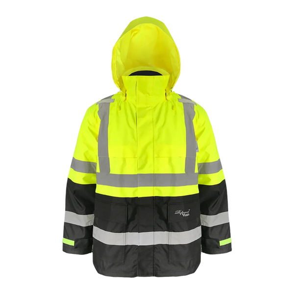 Viking D6435JG Professional 300D 3n1 Jacket with 2" Silver Stripes