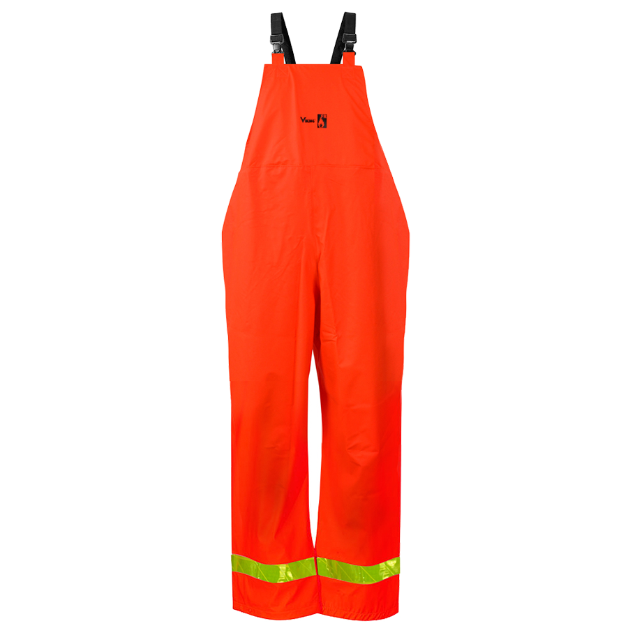Viking 6050FRP Hi-Viz Orange FR PU Bib Pant