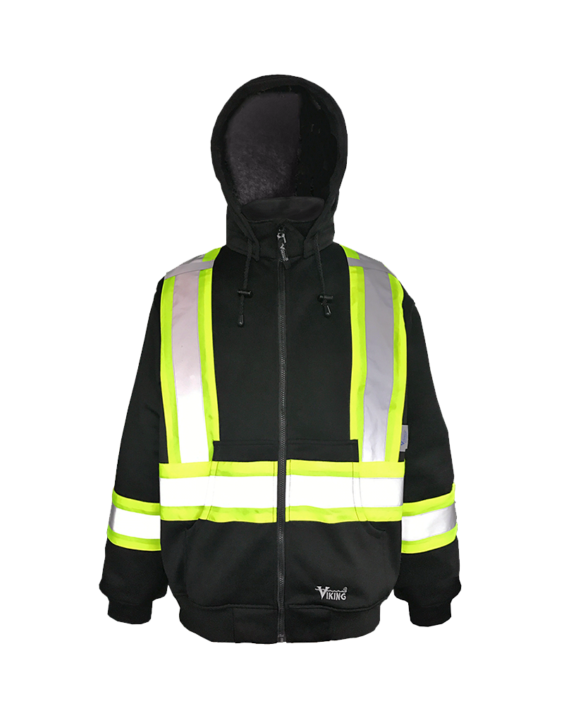 Viking 6421BK Black Cotton Lined Hoodie