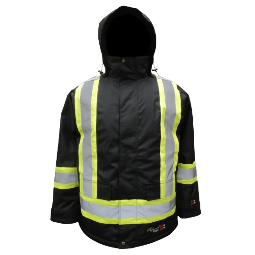 Viking 3957FRJ Professional Freezer Journeyman FR Hi-Viz Insulated Jac