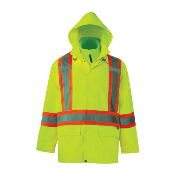 Viking 6400J Journeyman 300D 3-in-1 Safety Jacket with Hood