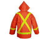 Viking 2110FR Open Road FR Hi-Viz Orange 3 Piece Safety Suit