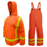 Viking 2110FR Open Road FR Hi-Viz Orange 3 Piece Safety Suit
