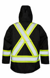 Viking 3907FRJ Professional Journeyman FR Hi-Viz Safety Jacket with Hood