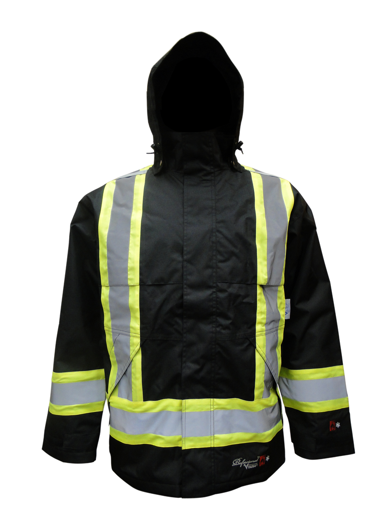 Viking 3907FRWJ Professional Insulated FR Hi-Viz Safety Jacket