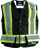 Viking 3995FR Professional Journeyman FR Hi-Viz Surveyor Vest