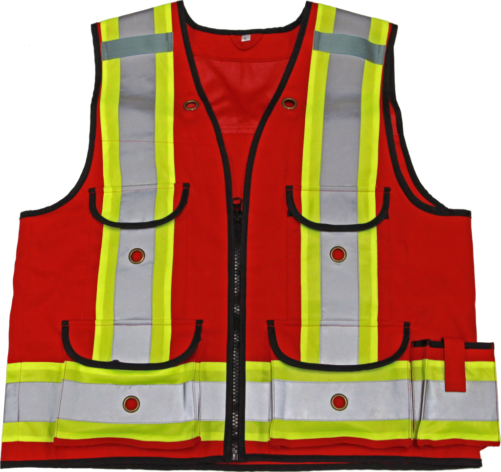 Viking 4915R Professional All Trades Surveyor Safety Vest