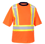 Viking 6000 Journeyman UPF 50+ Polyester Mesh Cotton Lined Safety T-Shirt