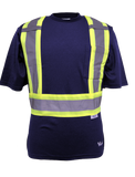 Viking 6000 Journeyman UPF 50+ Polyester Mesh Cotton Lined Safety T-Shirt
