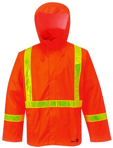 Viking 6050FRJ Hi-Viz Orange FR Safety Jacket
