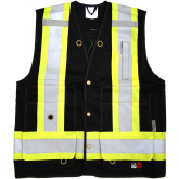Viking 6165FR Open Road Black FR Surveyors Vest
