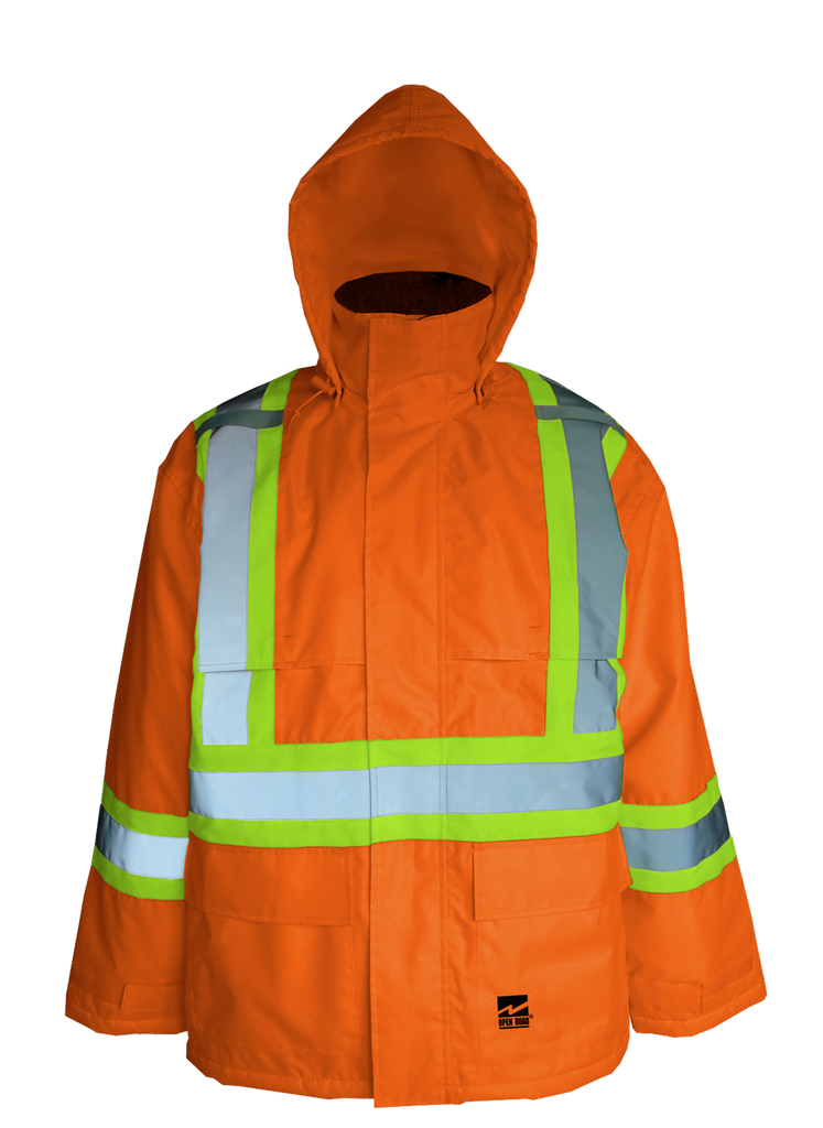 Viking 6326J Open Road 150D -22F Insulated Hi-Viz Jacket with Hood