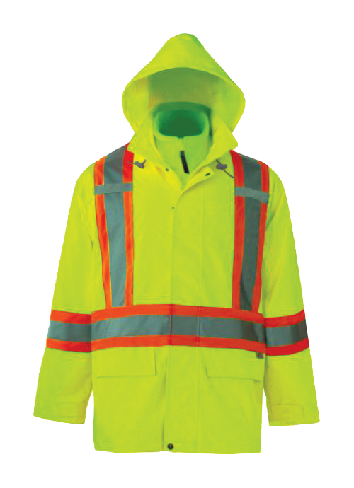 Viking 6400J Journeyman 300D 3-in-1 Safety Jacket with Hood