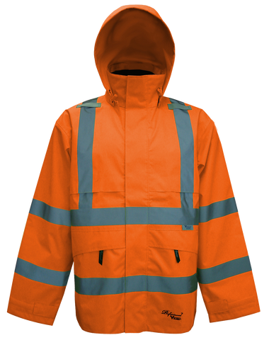 Viking D6329J Professional Journeyman Safety Jacket with Hood