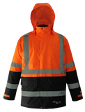 Viking D6455J Professional Freezer Insulated Safety Parka with Black Trim