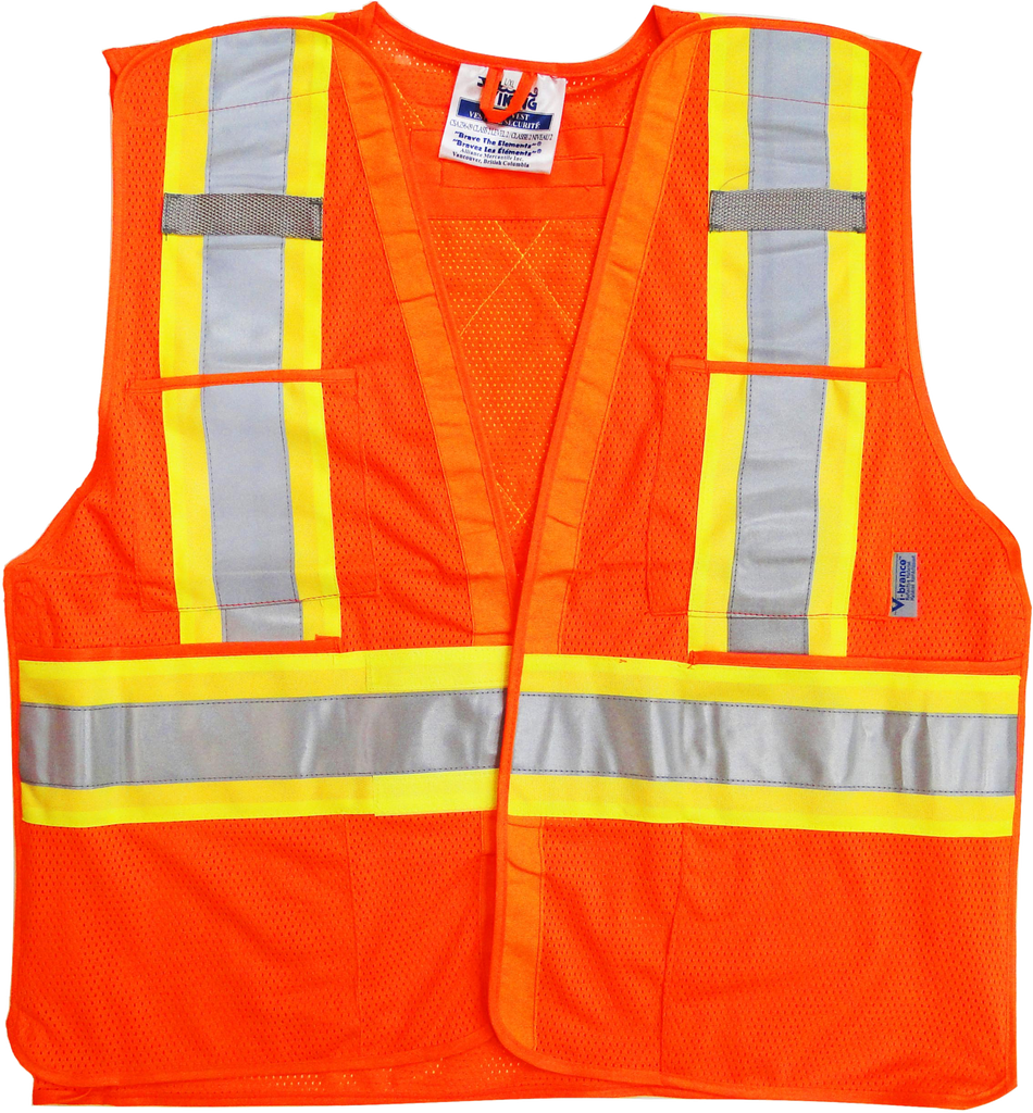 Viking U6125 Mesh 5 Point Tear-Away Safety Vest