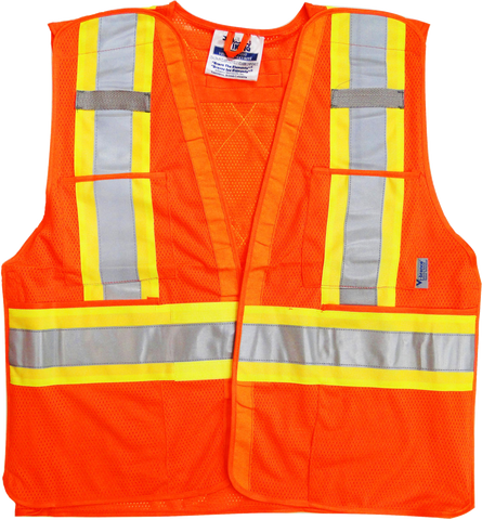 Viking U6125 Mesh 5 Point Tear-Away Safety Vest