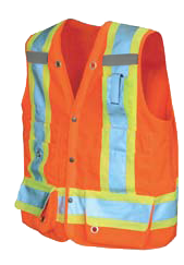 Viking U6195 Double Stitched Surveyor Safety Vest