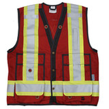 Viking 6165 Open Road Surveyor Vest, Solid 150D Polyester