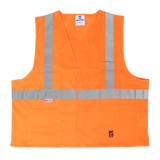 Viking U6105 Open Road Mesh 2" Silver Stripe Safety Vest