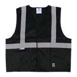 Viking U6106 Open Road SOLID Safety Vest with 2" Silver Stripe